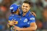 Arjun Tendulkar news, IPL 2023, arjun tendulkar gets his first wicket in ipl, Arjun tendulkar