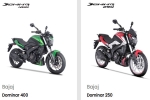 Bajaj Dominar 250 and 400 price, Bajaj Dominar 250 and 400 features, 2025 bajaj dominar 250 and dominar 400 launched in india, Electronic