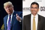 2016: Obama's America, Trump, trump pardons indian american conservative commentator dinesh d souza, Hilary clinton