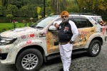 singh, india to england by road map, meet 60 yr old traveler who completed road trip from delhi to london covering 33 countries in 150 days, Latvia