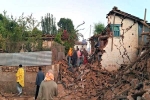 Nepal Earthquake breaking news, Nepal Earthquake visuals, nepal earthquake 128 killed and hundreds injured, Nri