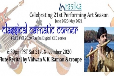 Rasika CCC Carnatic Flute Recital