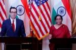 FDI policy, Nirmala Sitharaman, us seeks further relaxation in india fdi policy, Steven mnuchin