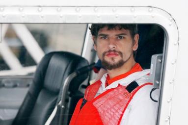 Rescued Boater Whistled for His Mother!