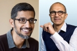 Satya Nadella, microsoft, satya nadella tops list of best ceos sundar pichai comes third, Microsoft employees