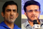 Sourav Ganguly and Gautam Gambhir conversation, Sourav Ganguly and Gautam Gambhir news, sourav ganguly sends clear warning to gautam gambhir, Rohit