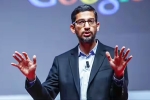 Sundar Pichai, Sundar Pichai news, sundar pichai on why google spends big on free meals for employees, Sundar pichai