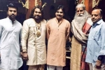 Pawan Kalyan, Pawan Kalyan, pawan kalyan pays visit to sets of sye raa, Bollywood megastar