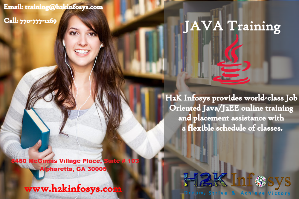  Java Online Training and Placement Assistance By 