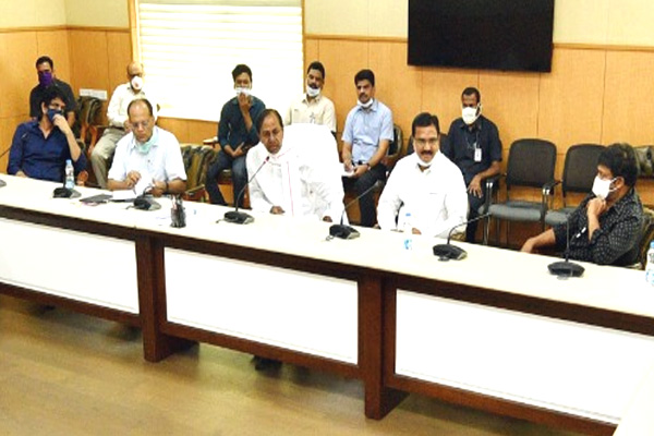 KCR Meeting With Tollywood Celebrities