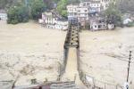 national disaster news, Uncontrolled rains in North India, impassioned rains killed at least 120 in n india, Hindu religious sites