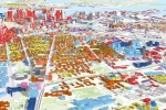 3-D map, 3-D map, a new 3 d map developed by bpda of boston covers the entire city, East boston