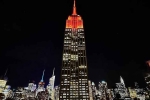 ESRT, Empire State Building, empire state building lit up to honour the festival of lights, Indian diaspora