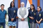 Jitu Rai, Narendra Modi, modi hosts national sports awardees invites ideas to improve sports, Dipa karmakar