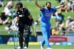 IND VS NZ 1st ODI, 100 wickets, mohammed shami fastest indian to take 100 odi wickets, Irfan