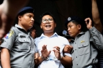 Reuters, Wa Lone, myanmar jails reuters reporters for seven years, Reuters reporters