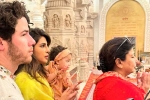 Priyanka Chopra clicks, Priyanka Chopra Ayodhya, priyanka chopra with her family in ayodhya, Instagram