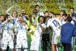 Club World cup, FIFA, real madrid clinches its 3rd title this year, Champions league