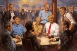 White House Painting, White House Painting, trump mocked over white house painting, Coke