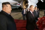 Russia nuclear support from Kim, Putin at Pyongyang, vladimir putin s rare visit to north korea, Kim jong un