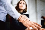 sexual, work environment, tips for women to prevent workplace sexual harassment, Cleavage