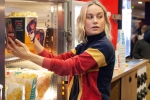 captain marvel in India, captain marvel cast, captain marvel star brie larson surprises her fans in amc theaters by serving popcorn, Brie larson